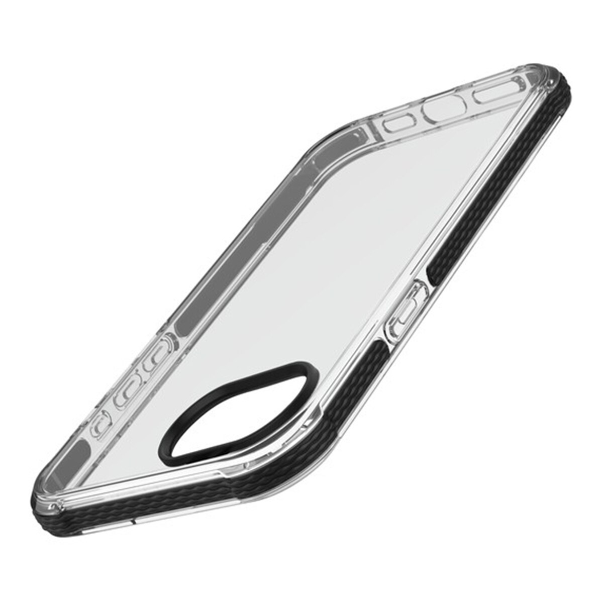 Carcasa Cellularline Tetra Force Strong Guard para iPhone 16e Transparente-1