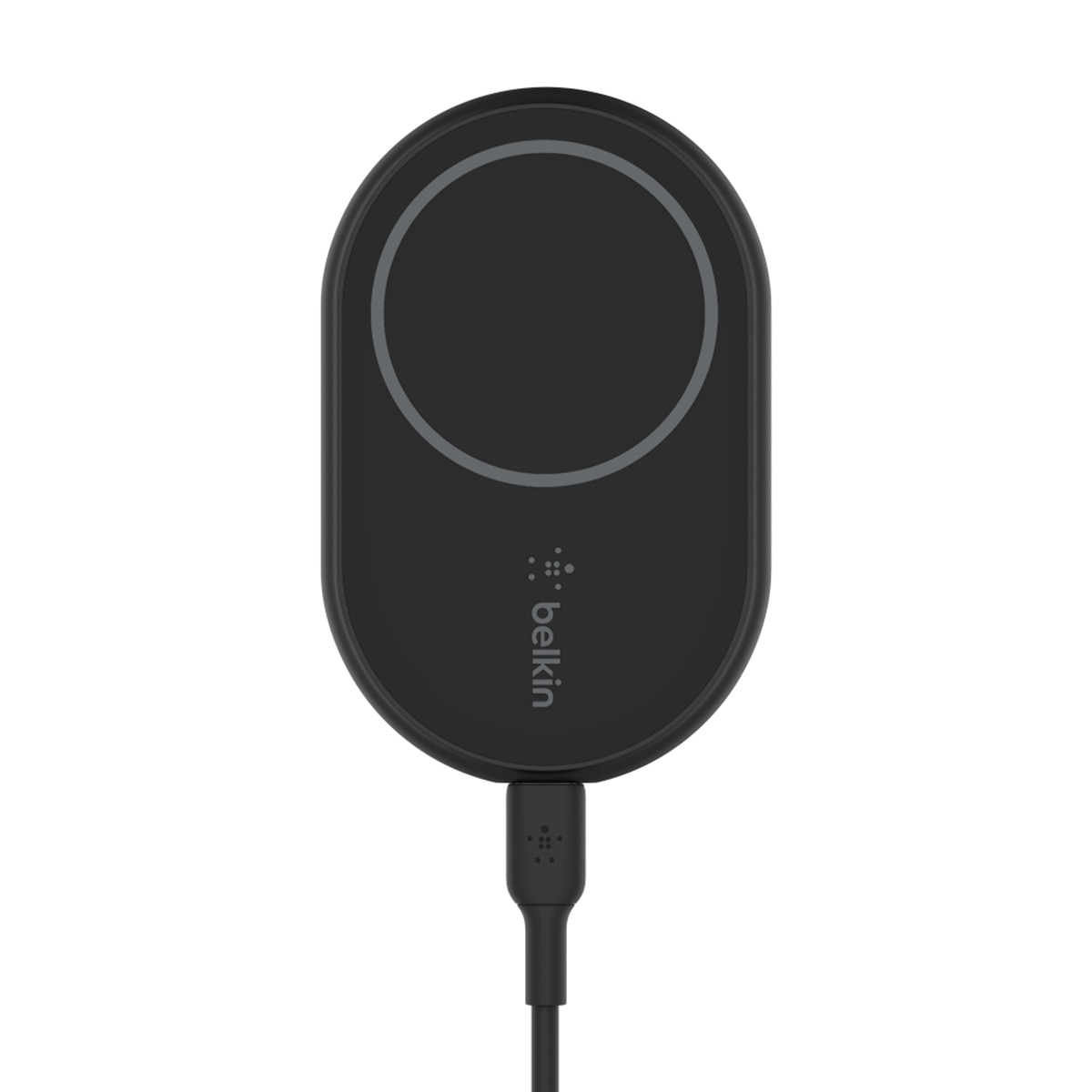Cargador inalámbrico magnético para coche Belkin 10 W Negro-1