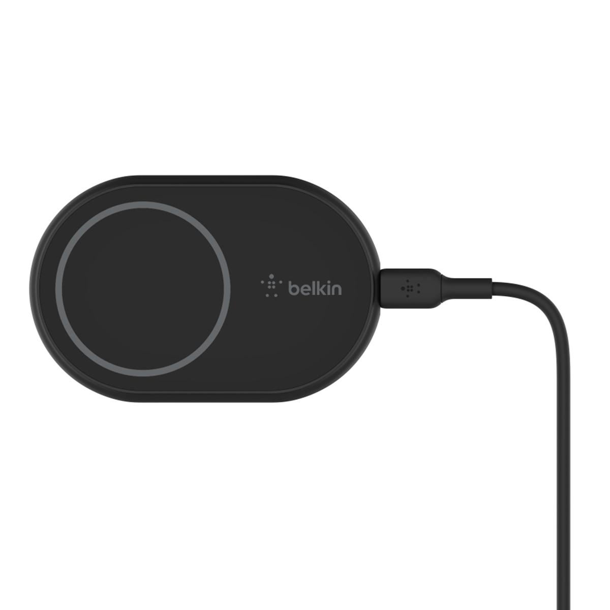Cargador inalámbrico magnético para coche Belkin 10 W Negro-3