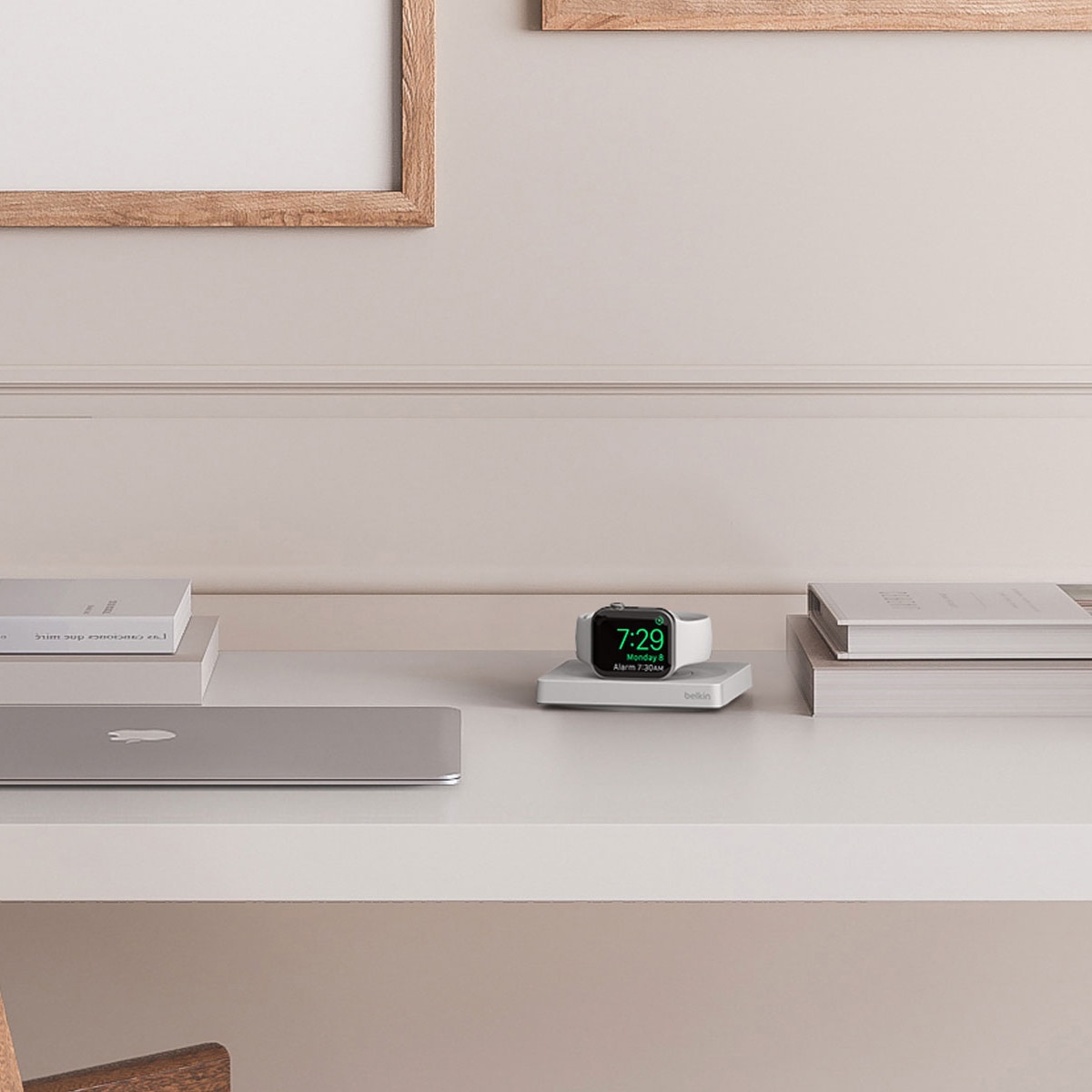 Base de carga rápida Belkin para Apple Watch blanco Blanco-5