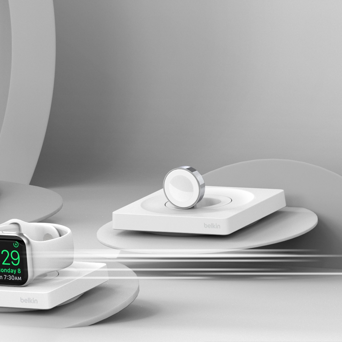 Base de carga rápida Belkin para Apple Watch blanco Blanco-6