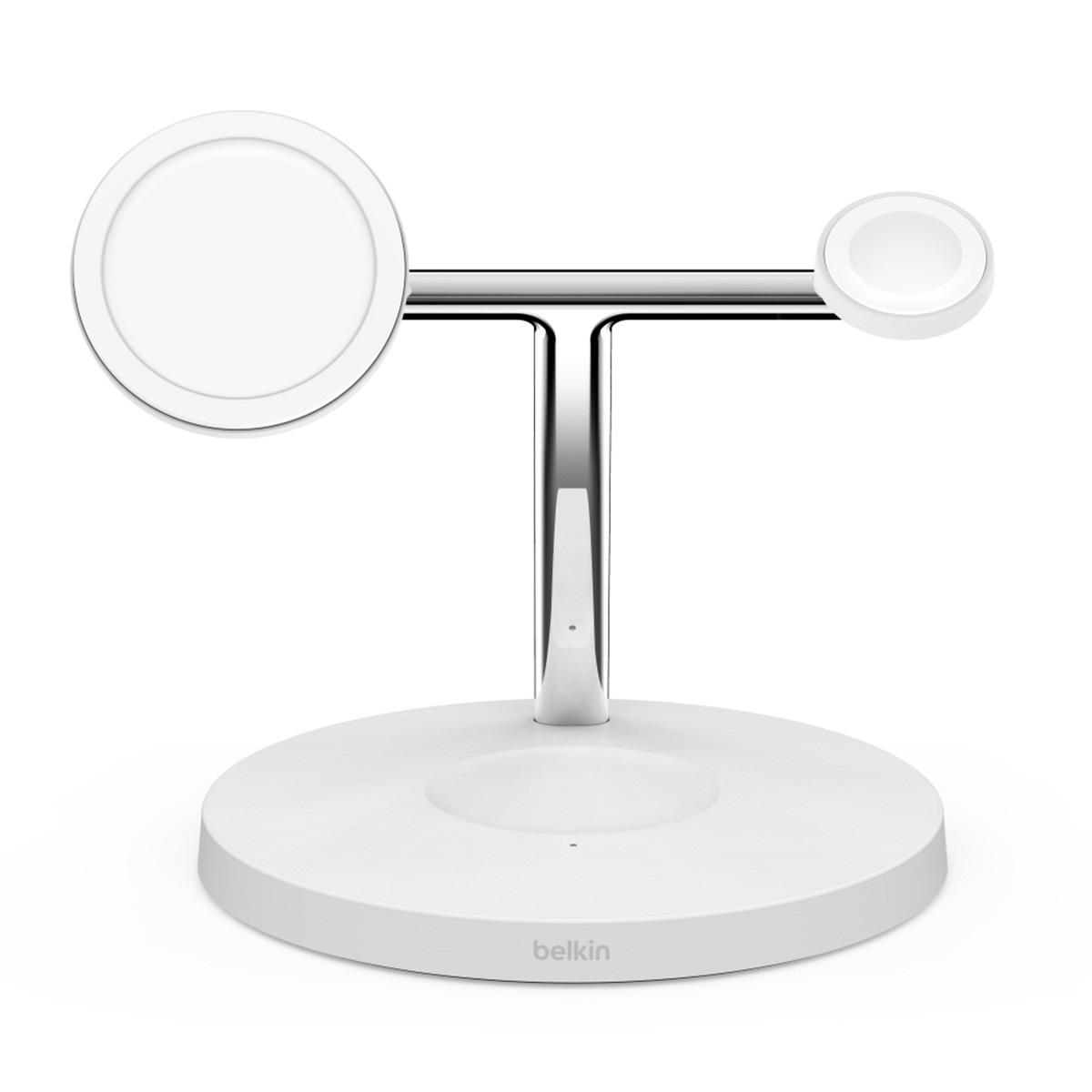Base de Carga Wireless 3 em 1 Belkin com MagSafe de 15 W Branco-1