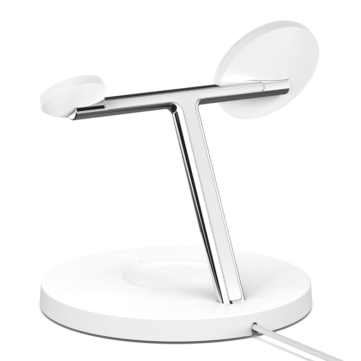 Base de Carga Wireless 3 em 1 Belkin com MagSafe de 15 W Branco-2