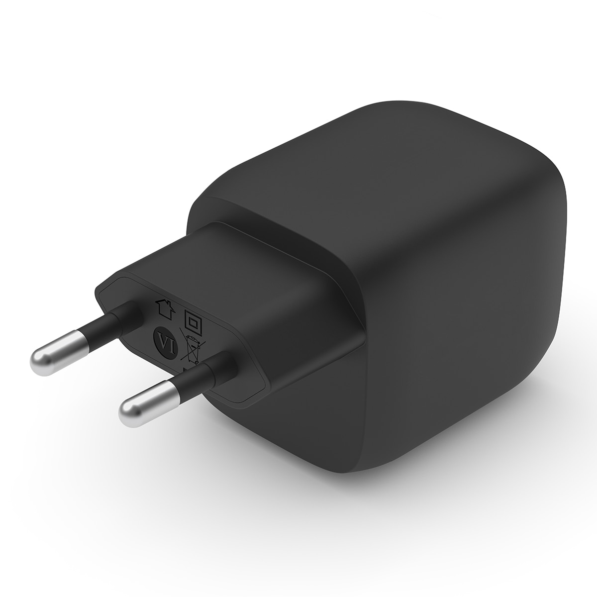 Cargador de pared Belkin USB-C PD de 30 W con PPS negro Negro-2