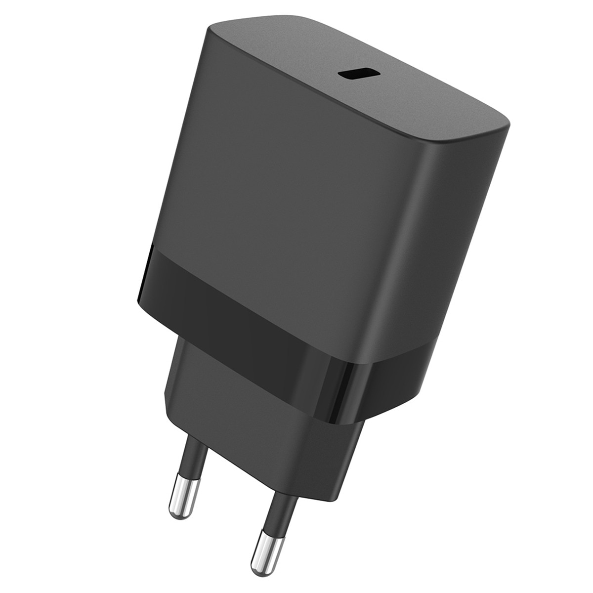Cargador de pared negro Inves LT-349C15 + cable USB-C 1,5 m Negro-1