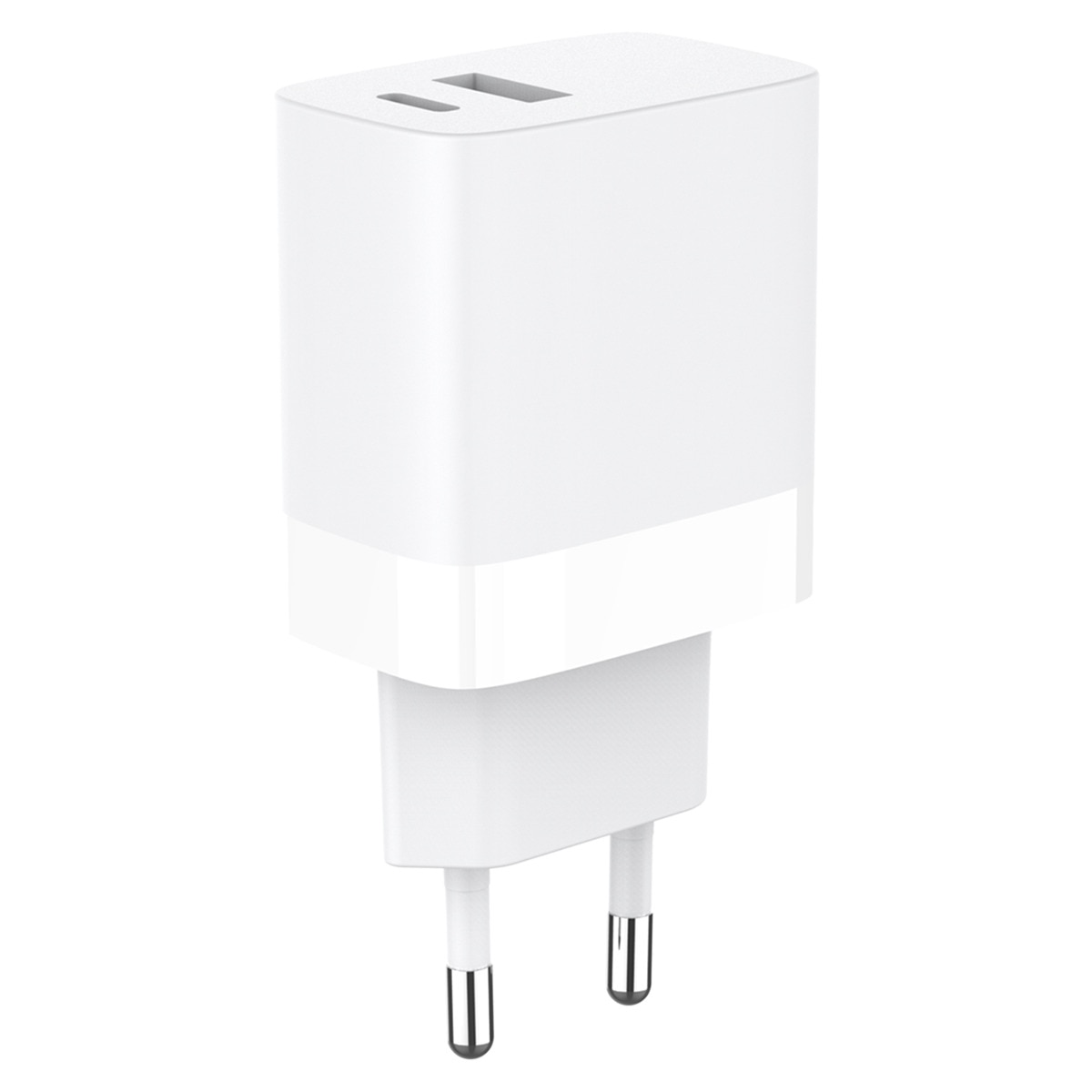Cargador de pared blanco Inves LT-361 USB Dual Blanco-1