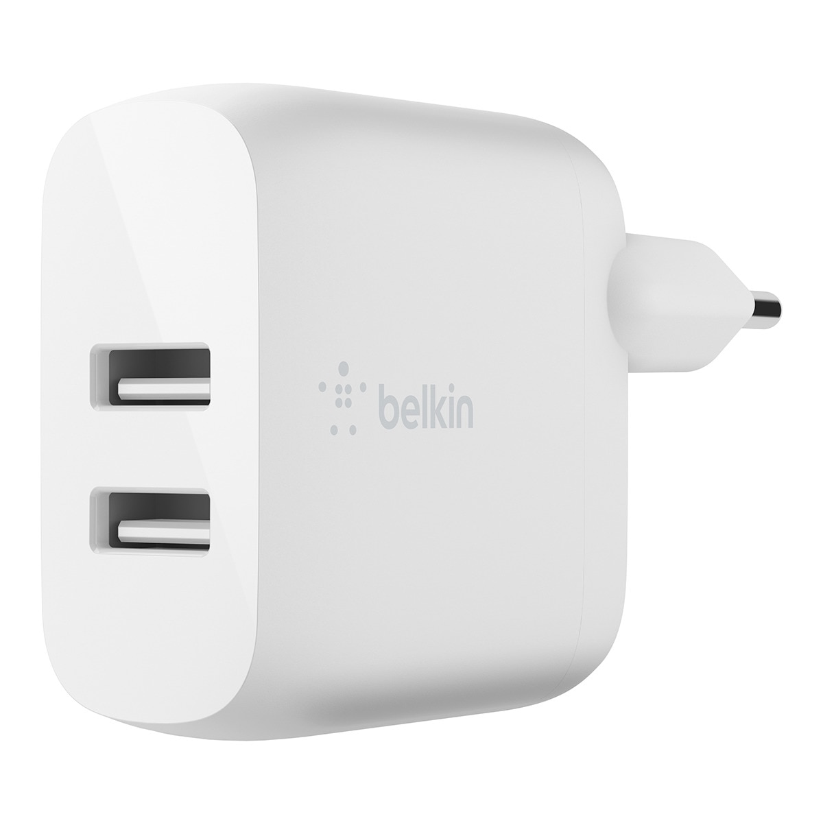 Imagen 0 de Cargador de pared Belkin doble USB-A 24 W