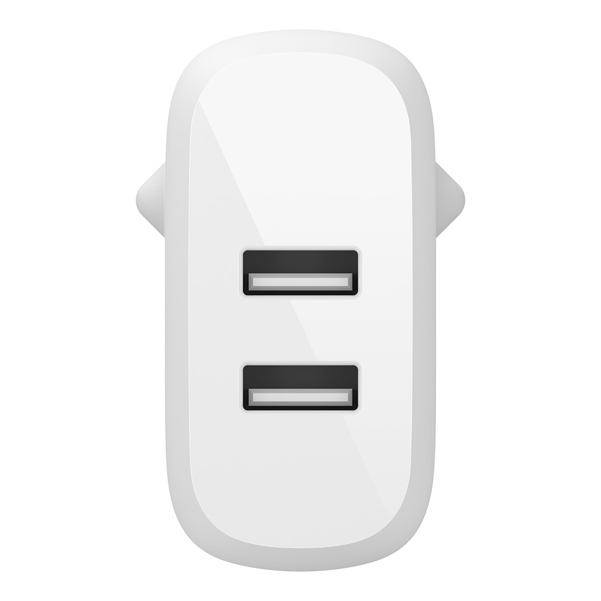 Cargador de pared Belkin doble USB-A 24 W Blanco-2