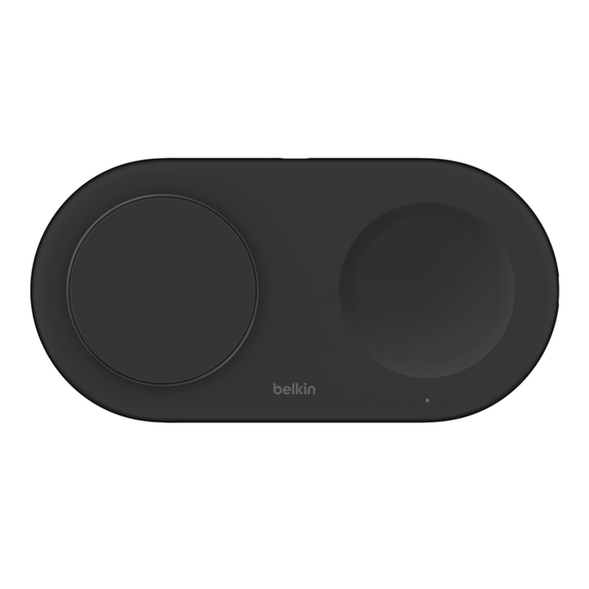 Estación magnética de carga inalámbrica 2 en 1 con tecnología Qi2 de 15 W Belkin BoostCharge Pro Negro Negro-1