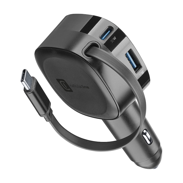 Imagen 0 de Cargador de baterías para automóvil Cellularline Roller 60W
