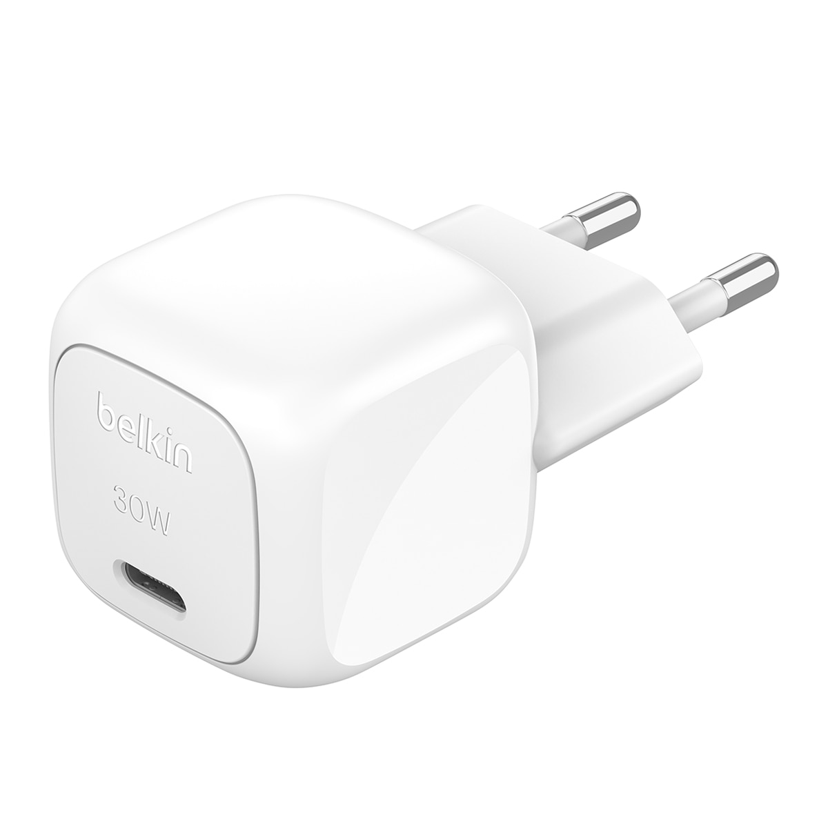 Imagen 0 de Cargador de pared Belkin compacto USB-C de 30 W + cable USB-C