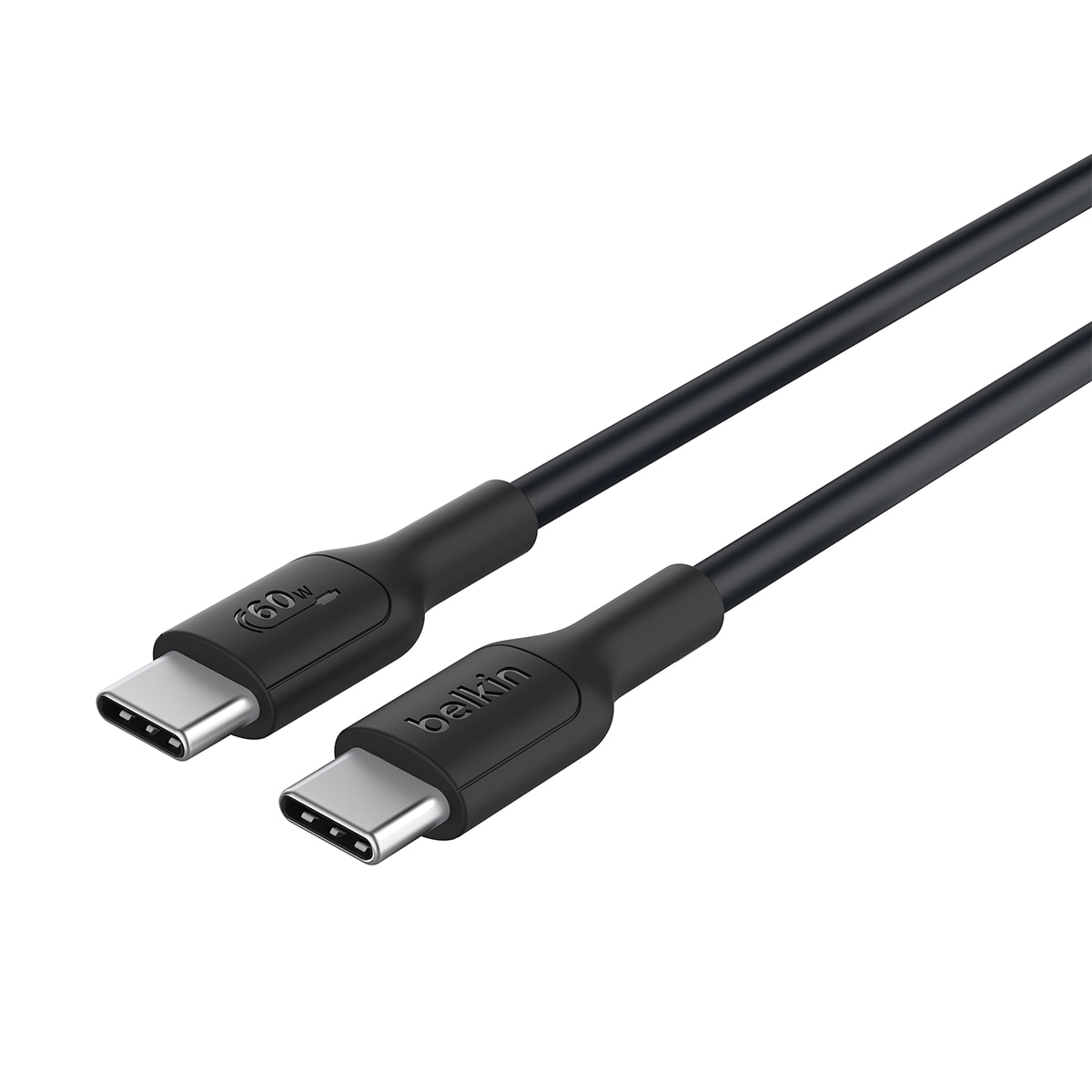 Cargador de pared Belkin USB-C de 25 W + cable USB-C a USB-C Negro-2