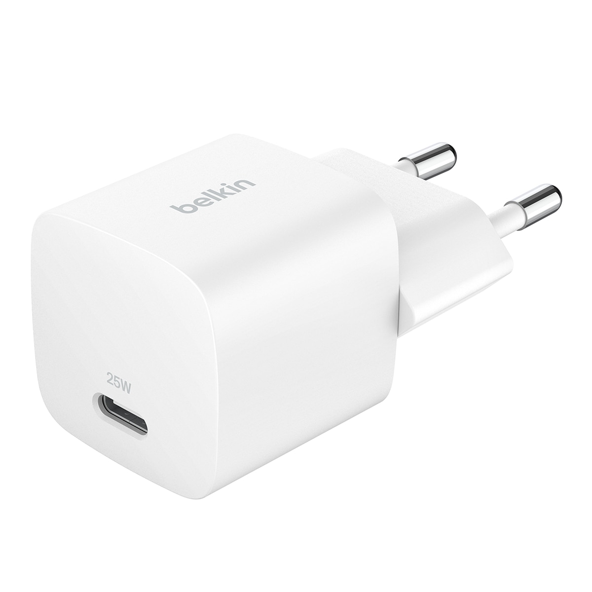 Imagen 0 de Cargador de pared Belkin USB-C de 25 W + cable USB-C a USB-C