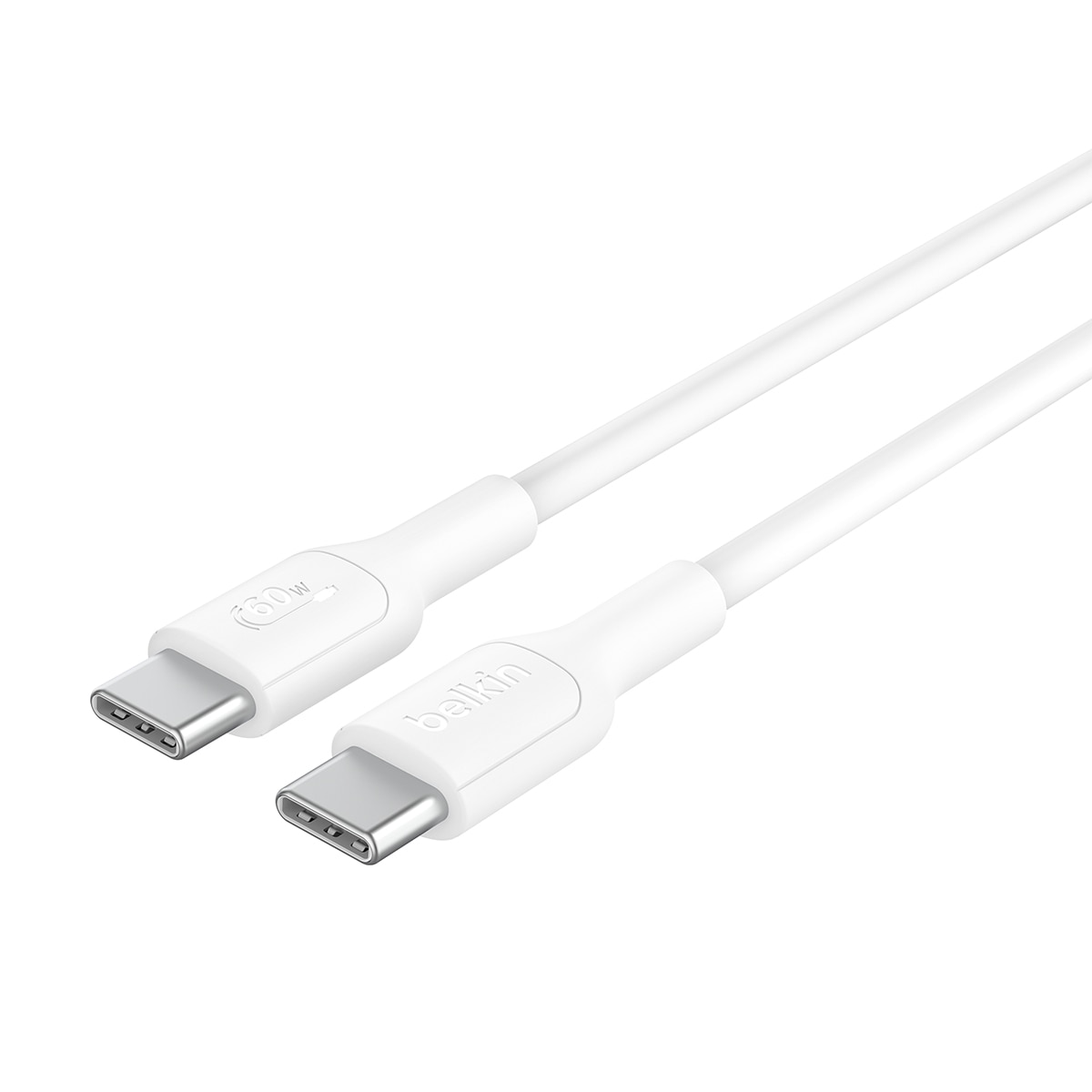 Cargador de pared Belkin USB-C de 25 W + cable USB-C a USB-C Blanco-2