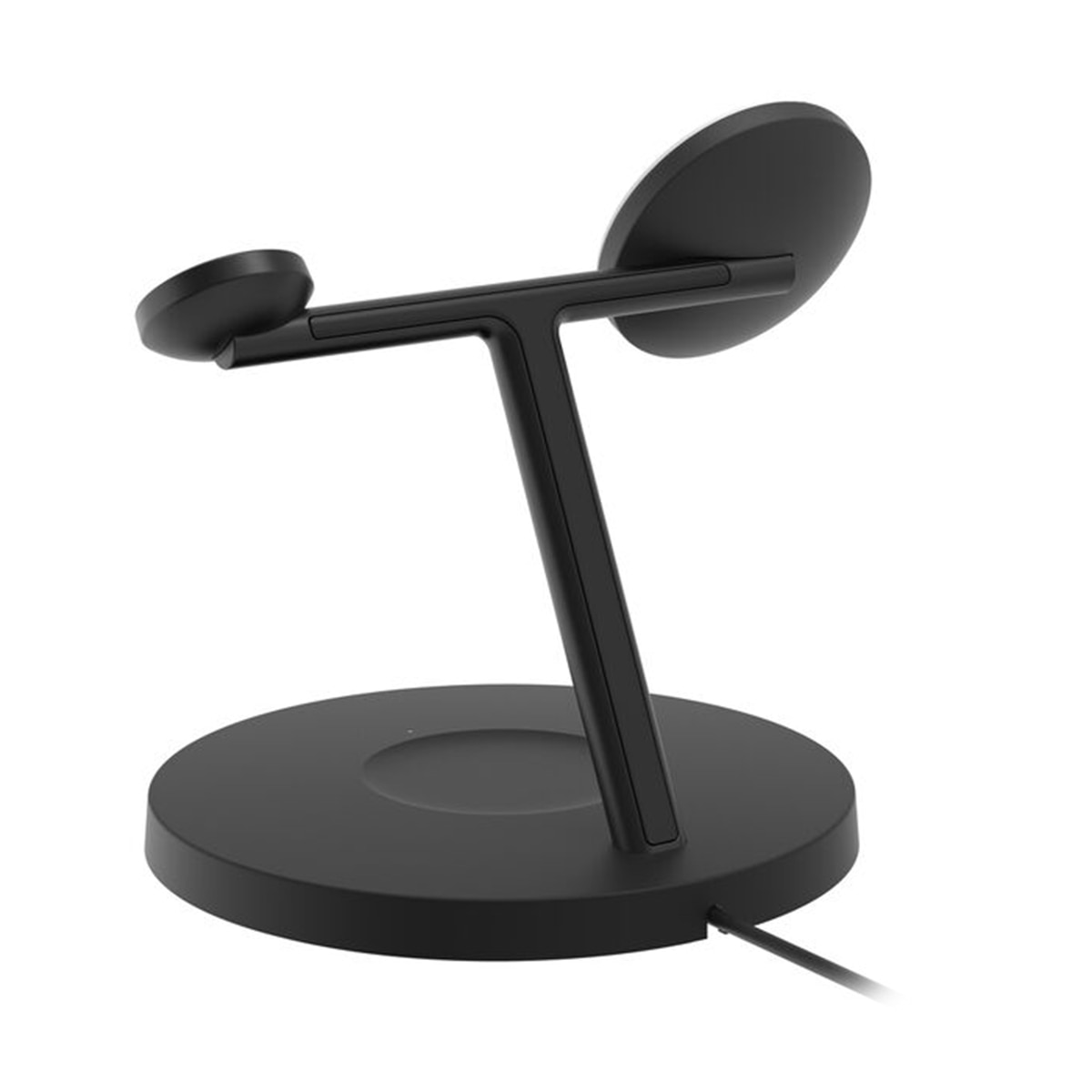 Soporte Belkin de carga inalámbrica 3 en 1 con Qi2 de 15 W Negro-2