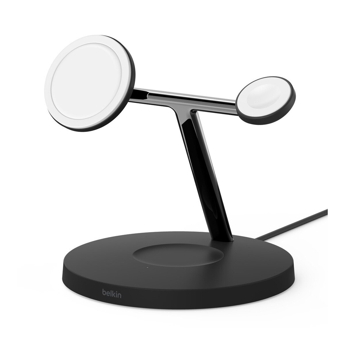 Cargador inalámbrico Belkin 3 en 1 con MagSafe Negro Negro-1