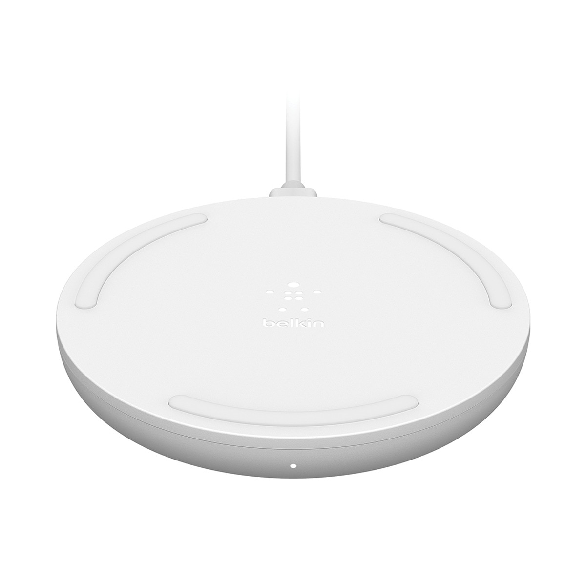 Imagen 0 de Base de carga inalámbrica Belkin + Cargador de pared QC Blanco