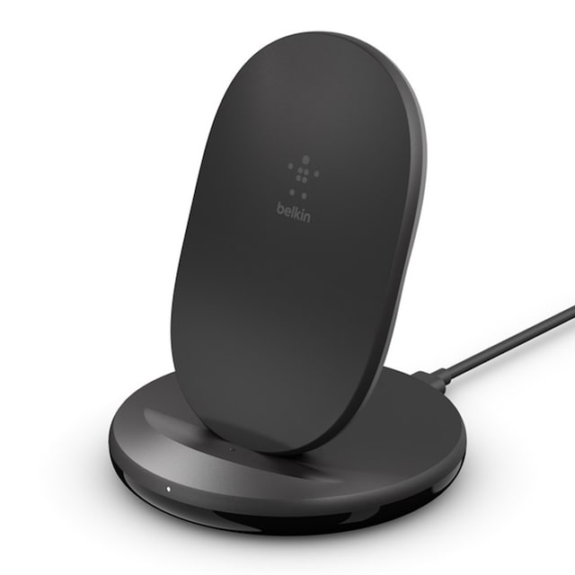 Soporte de carga inalámbrica Belkin 15 W + cargador de pared QC 3.0 de 24 W