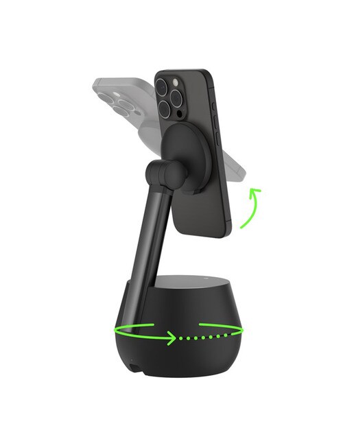 Soporte para smartphone Belkin Pro con seguimiento automático y DockKit Negro-4