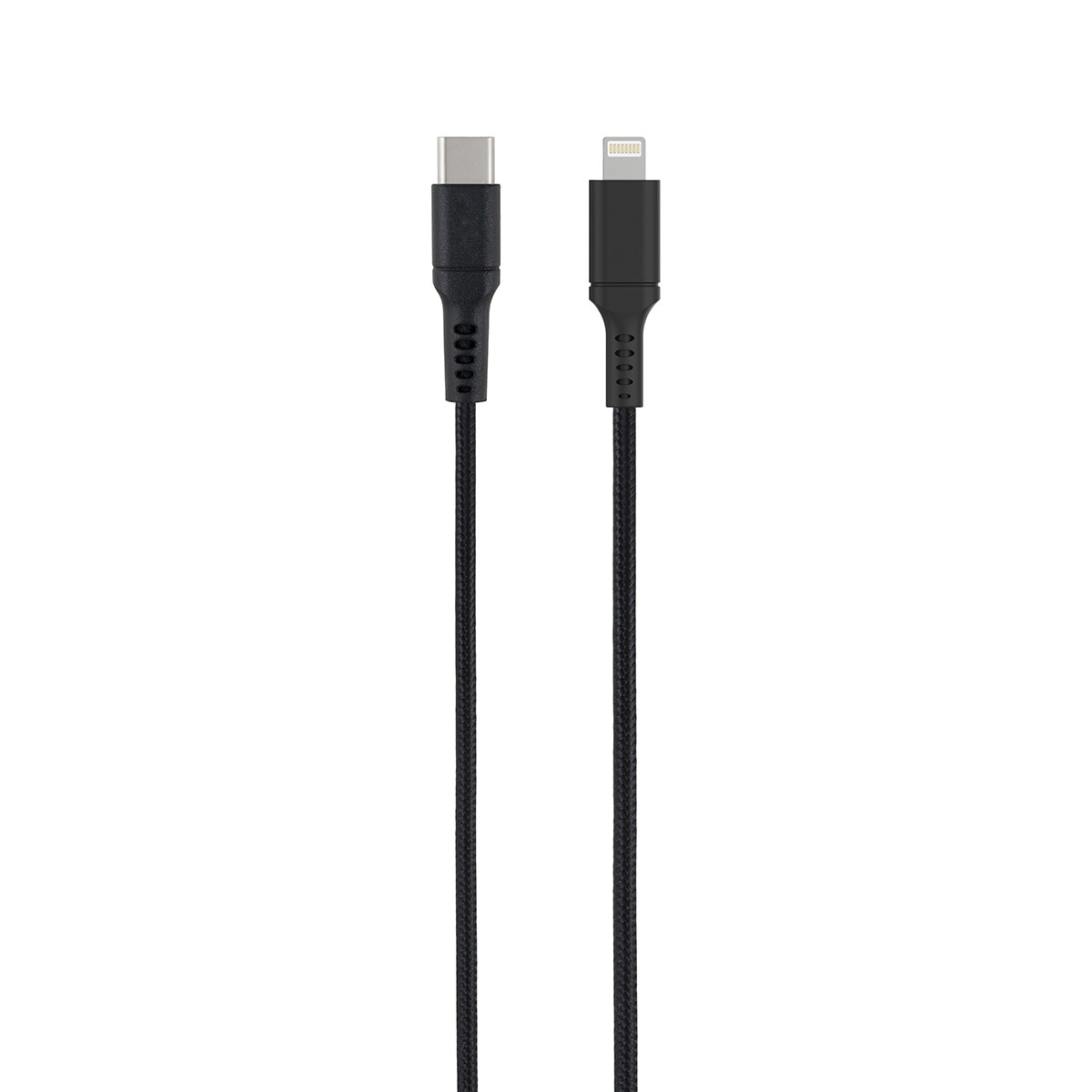 Cable conector usb-c a lightning LT-KN1-CLBK para Apple Negro-1