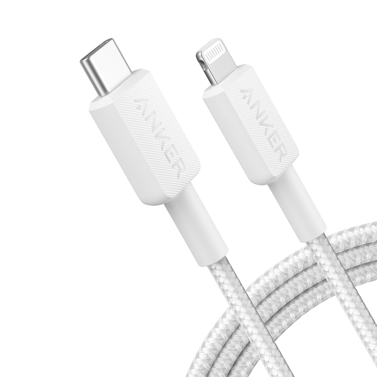 Imagen 0 de Cable Anker 322 Carga Rápida USB-C a USB-C, 0,9m, 60W Blanco