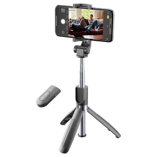 Selfie Stick Cellularline Freedom Bluetooth negro