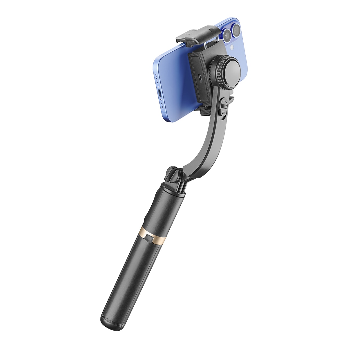 Estabilizador de vídeo gimbal para smartphones Cellularline Freemotion Negro-2