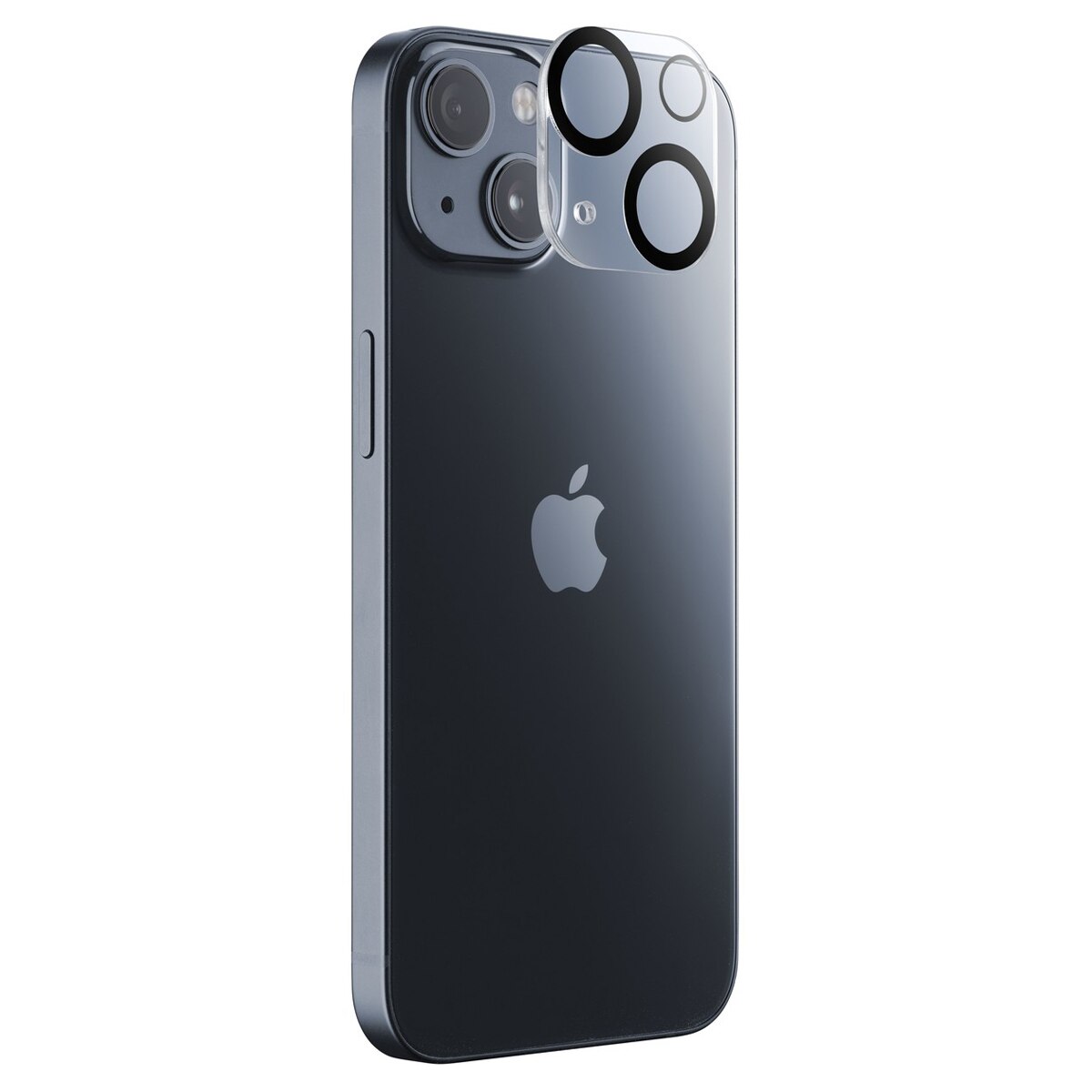 Protector para la cámara posterior Cellular Line Camera Lens para iPhone 14 / iPhone 14 Plus Transparente-3