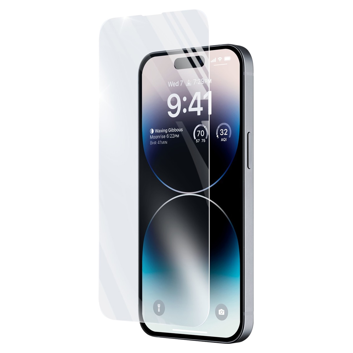 Protector pantalla Cellular Line Impact Glass para iPhone 14 Plus / iPhone 14 Pro Max Transparente-1