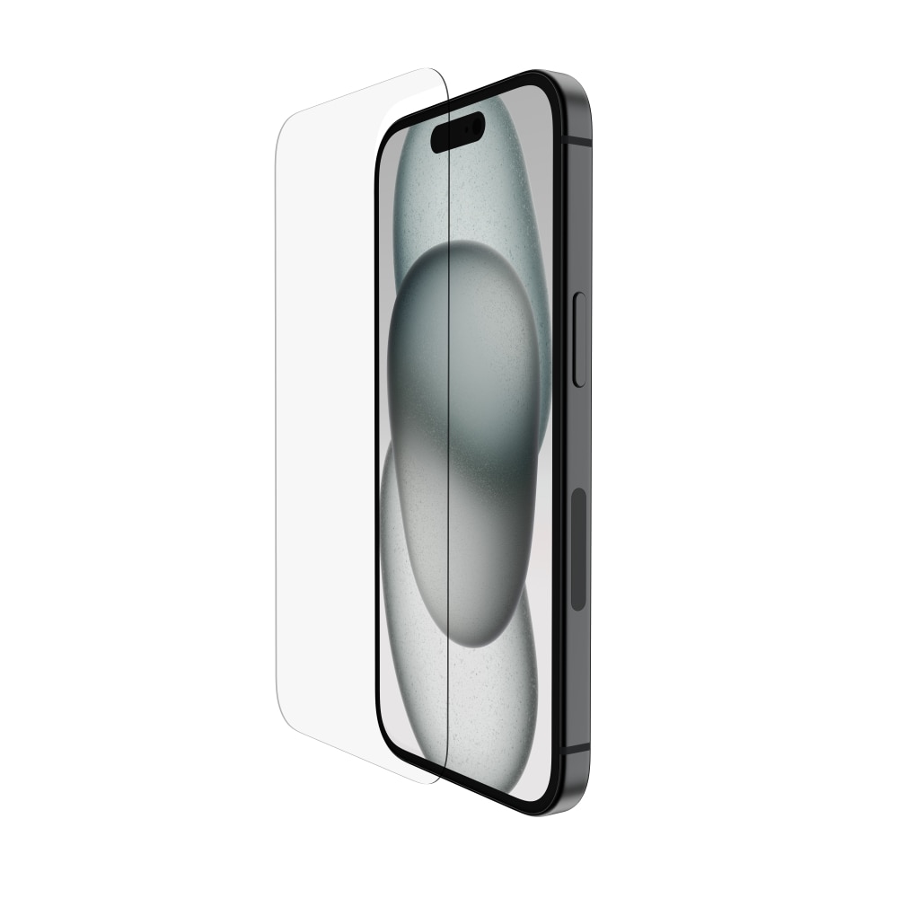 Protector de pantalla Belkin UltraGlass 2 Treated para iPhone 15 / 14 Pro 2