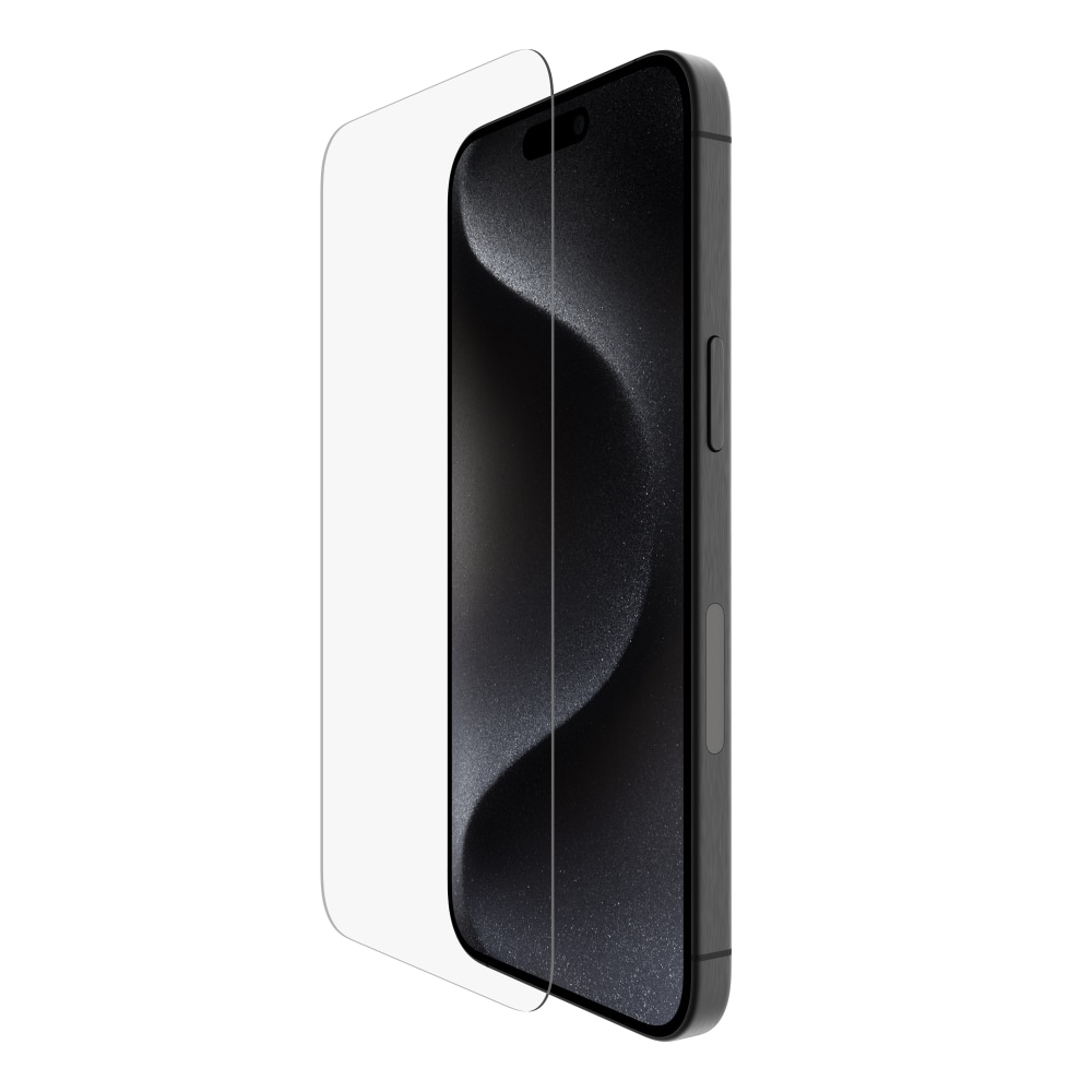 Protector de pantalla Belkin Tempered Glass para iPhone 15 Pro Max 2