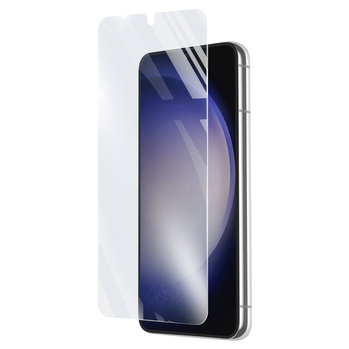 Protector cristal templado antigolpe Cellularline para Samsung Galaxy S24 1