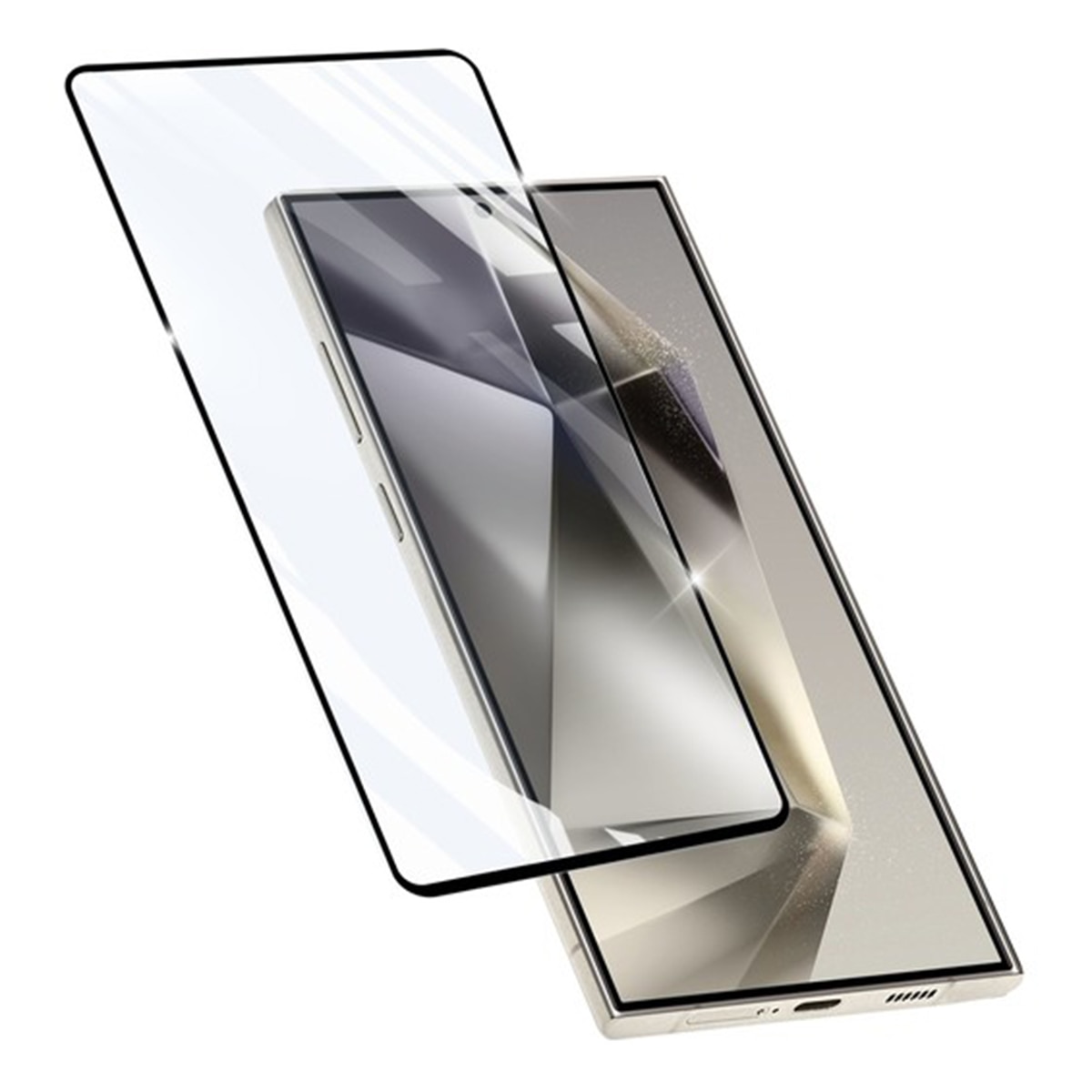 Imagen 0 de Cristal templado antigolpes Cellularline para Samsung Galaxy S25 Ultra