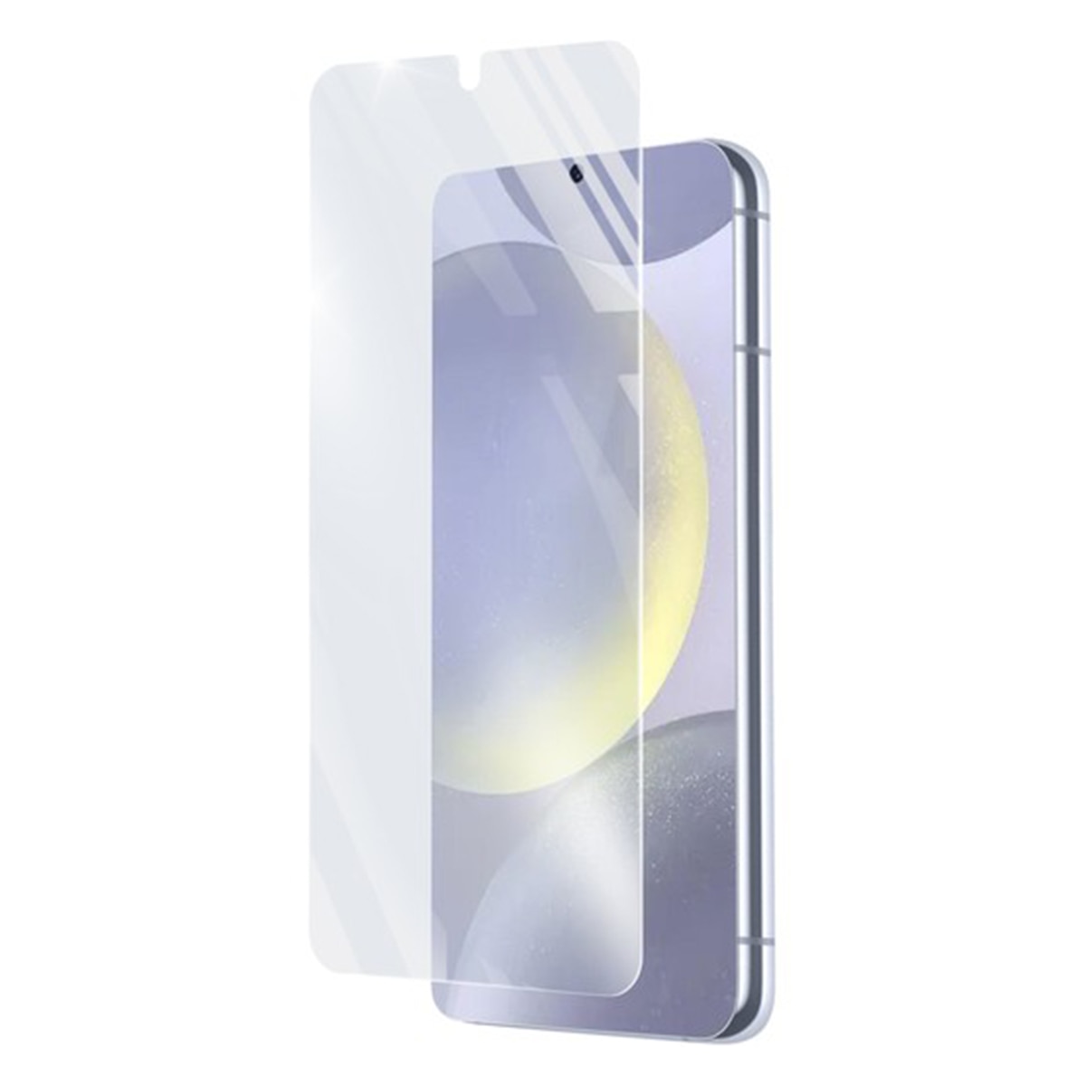 Cristal templado antigolpes Cellularline para Samsung Galaxy S25 Transparente-1