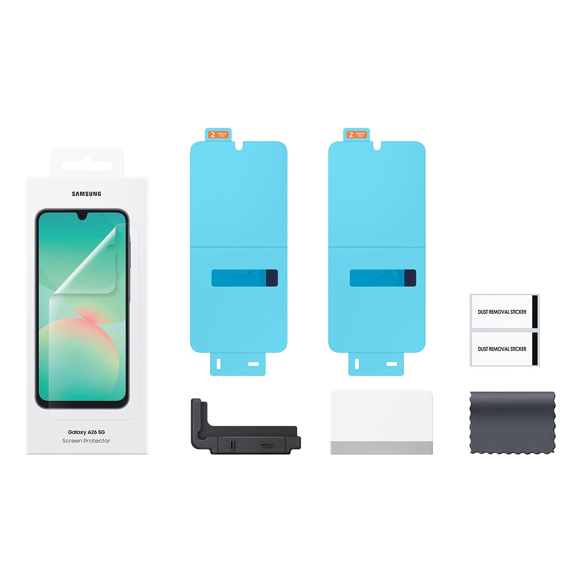 Película de Proteção para Samsung Galaxy A26 Transparente-4