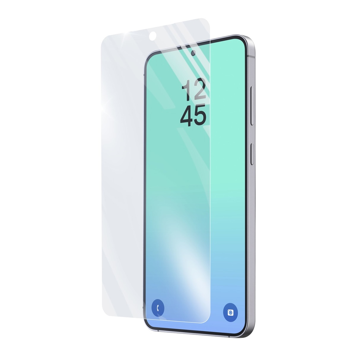 Imagen 0 de Cristal templado antigolpes Cellularline Impact Glass Capsule para Samsung Galaxy S26