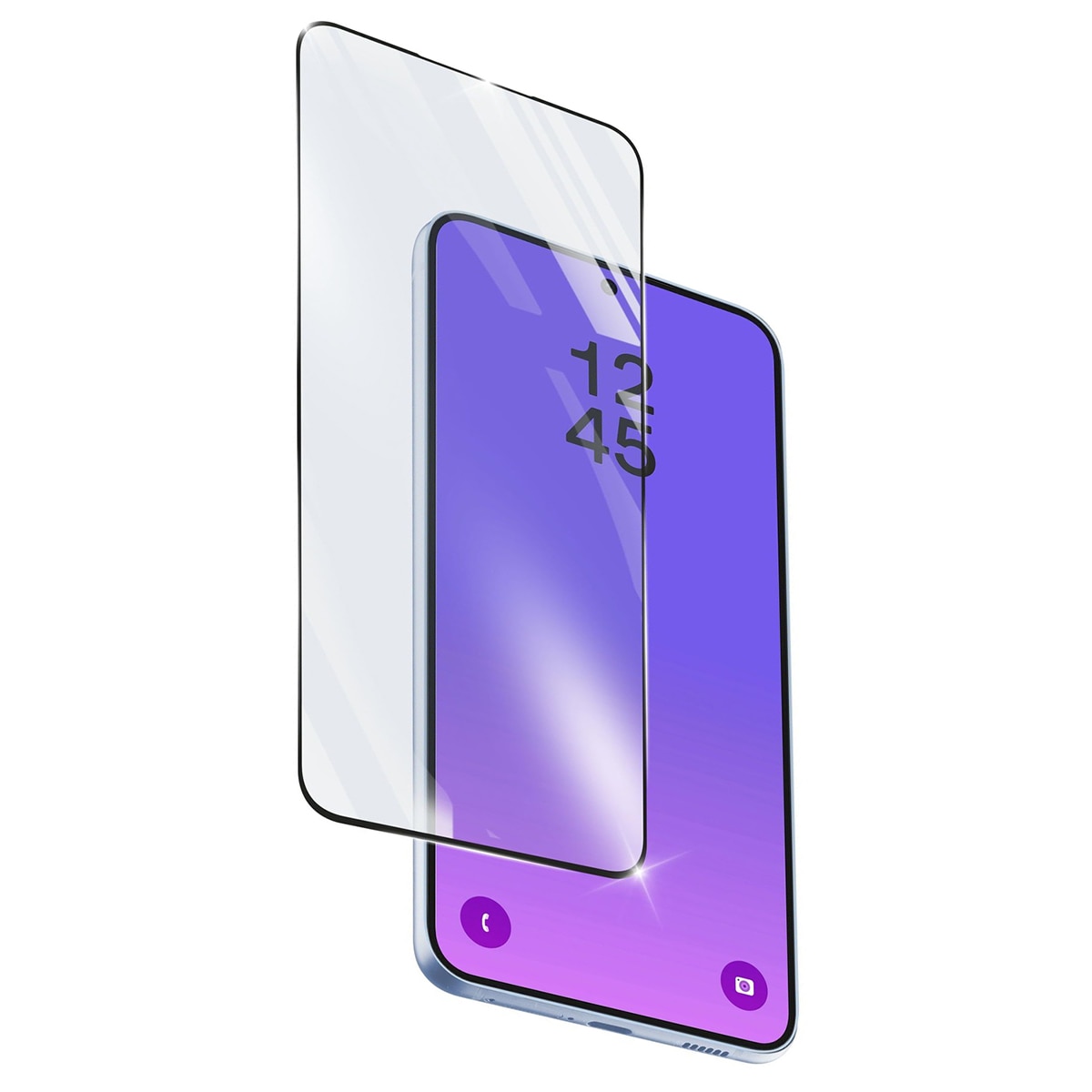 Imagen 0 de Protector de pantalla Cellularline Impact Glass Capsule  para Samsung Galaxy A57