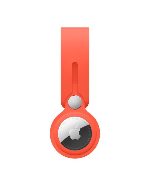 Imagen 0 de Correa Naranja eléctrico para AirTag Apple