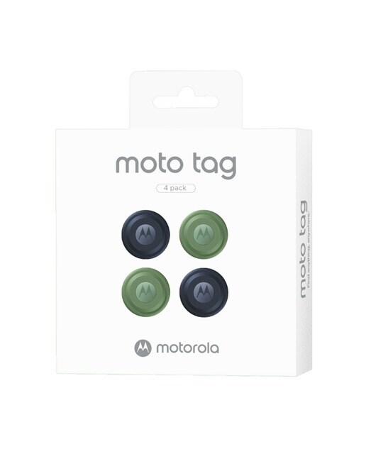 Pack de 4 dispositivos localizadores Motorola moto tag