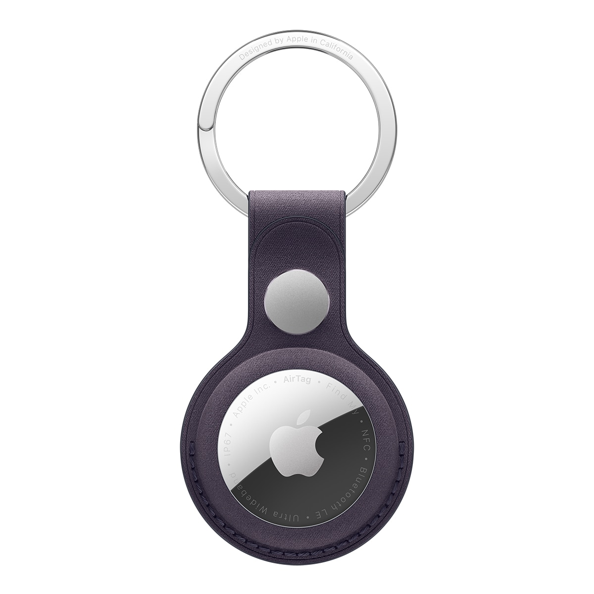 Imagem 0 de Porta-Chaves Apple em Tecido FineWoven para AirTag - Roxo Meia Noite