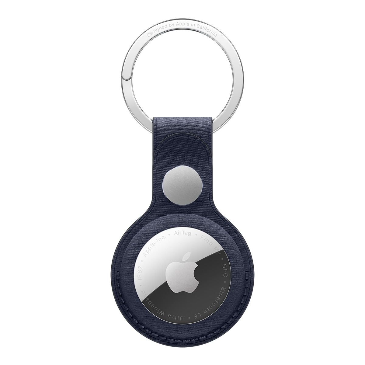 Imagem 0 de Porta-Chaves Apple em Tecido FineWoven para AirTag - Azul Navy