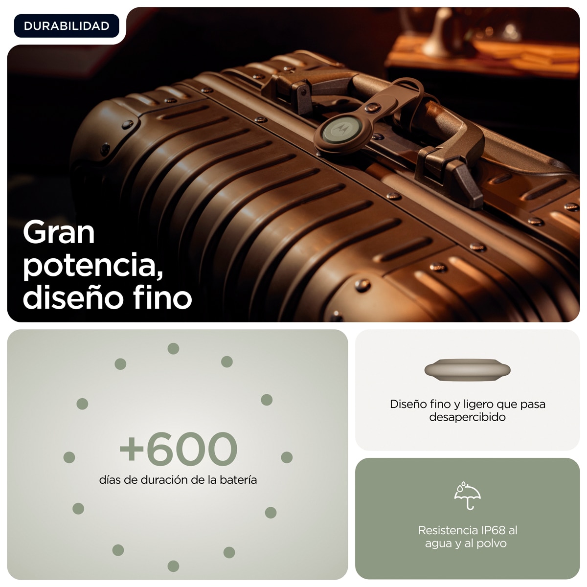 Dispositivo localizador Motorola moto tag 2 - Pantone Laurel Oak Pantone Laurel Oak-4