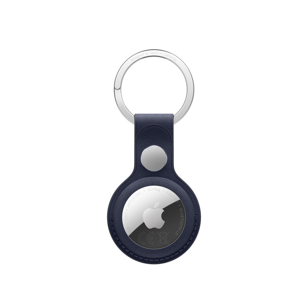 Imagen 1 de Llavero de trenzado fino para Apple AirTag Azul marino