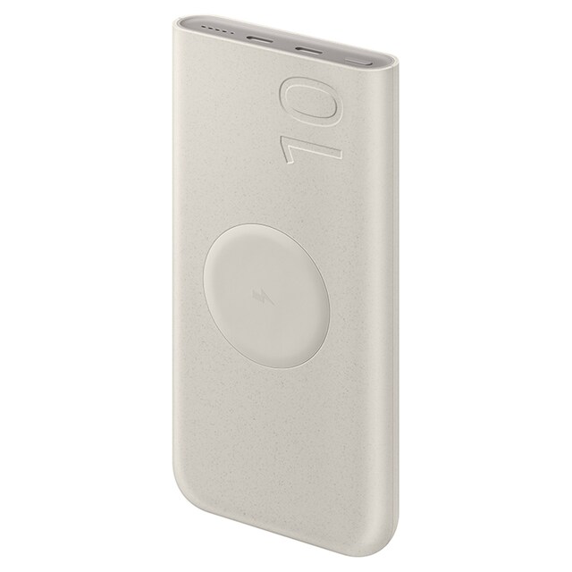 Batería externa Samsung 10.000 mAh con carga inalámbrica