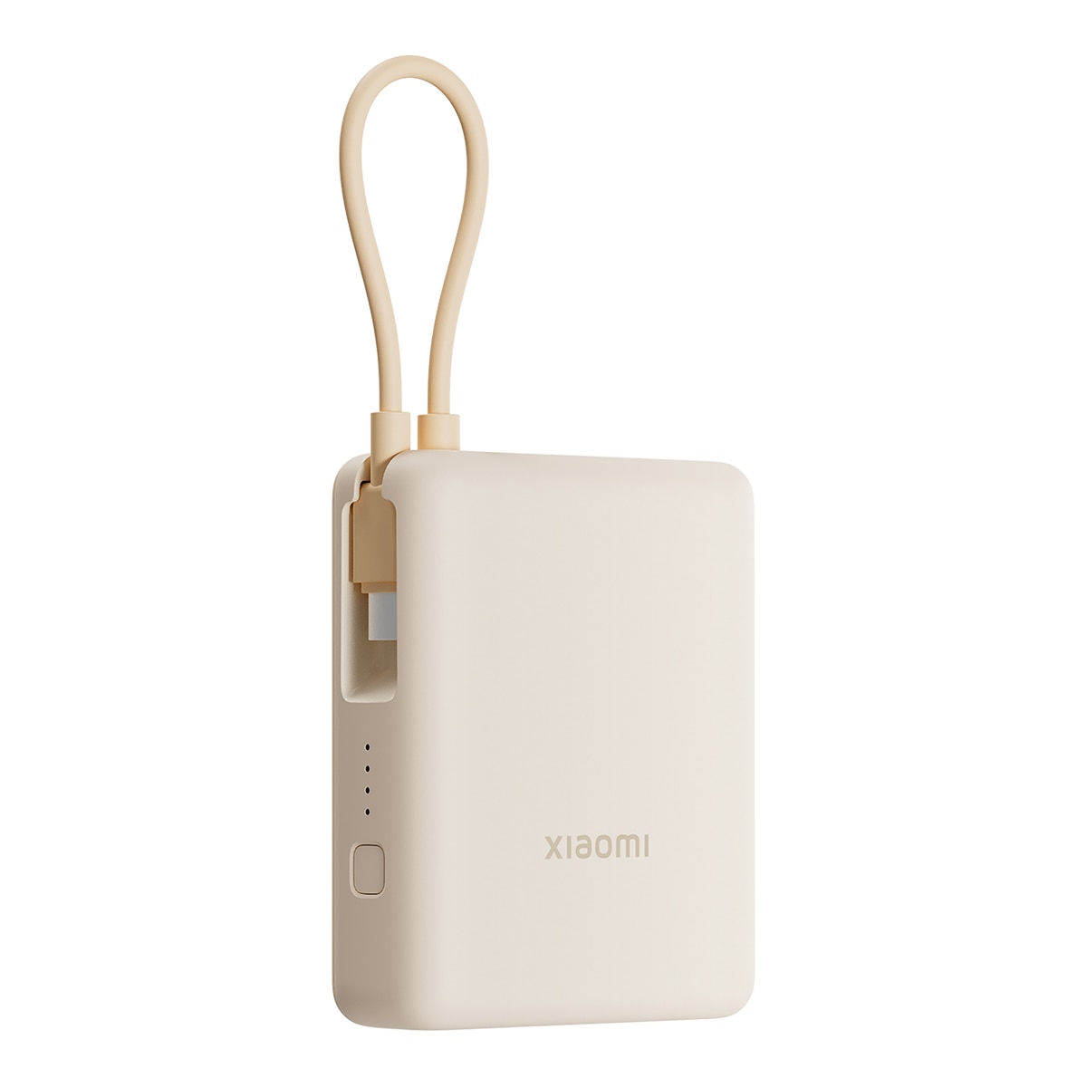 Imagen 0 de Power Bank Xiaomi 33W 10000 mAh (con cable integrado) Beige