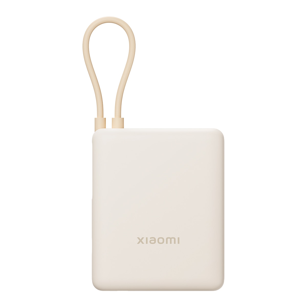Power Bank Xiaomi 33W 10000 mAh (con cable integrado) Beige 2