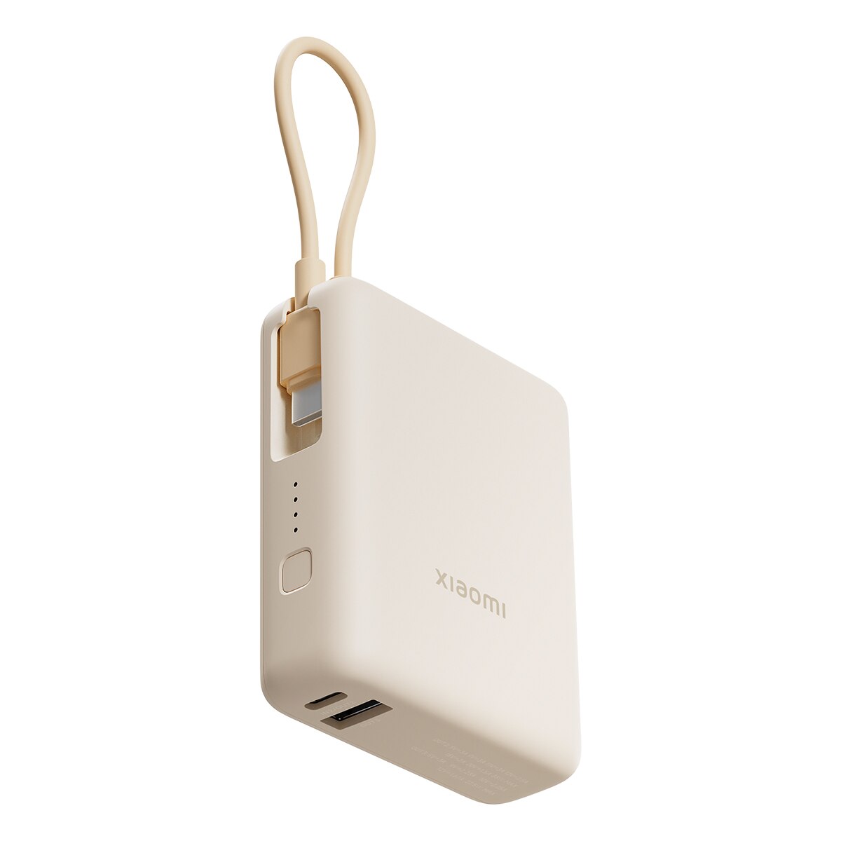 Power Bank Xiaomi 33W 10000 mAh (con cable integrado) Beige 4