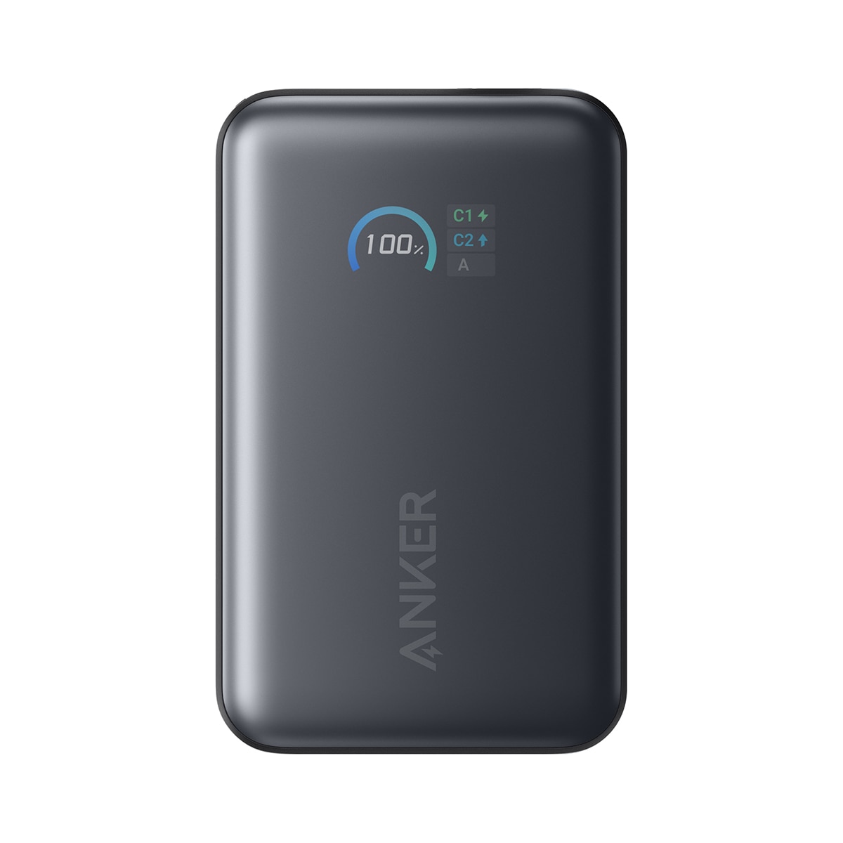 Power Bank Anker Nano, 10000 mAh, 45W, 1 USB-C, Cable retráctil USB-C, 1 USB-A - Negro Negro-2