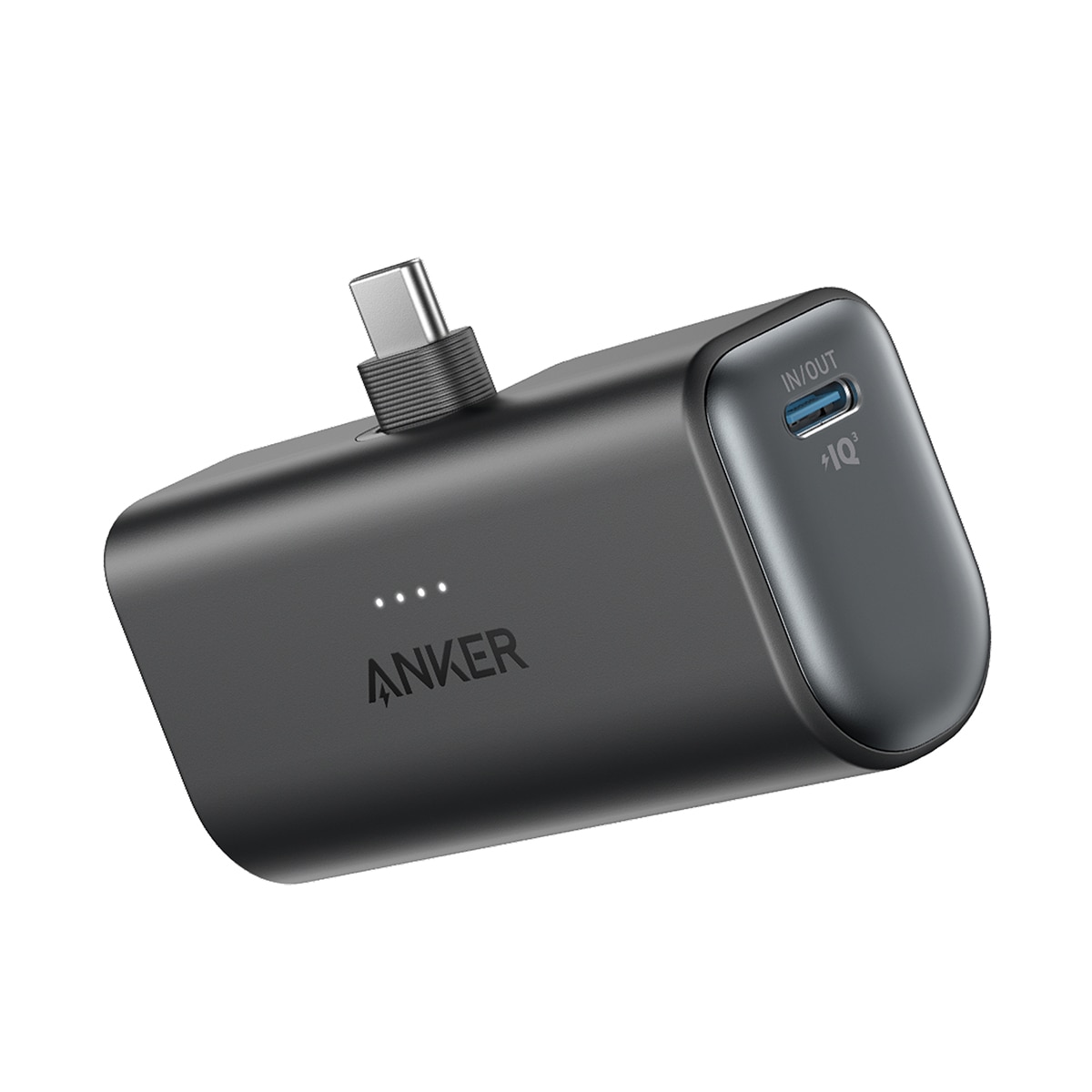 Power Bank Anker Nano, 5000 mAh, 225W, 2 USB-C, compacto - Negro Negro-4