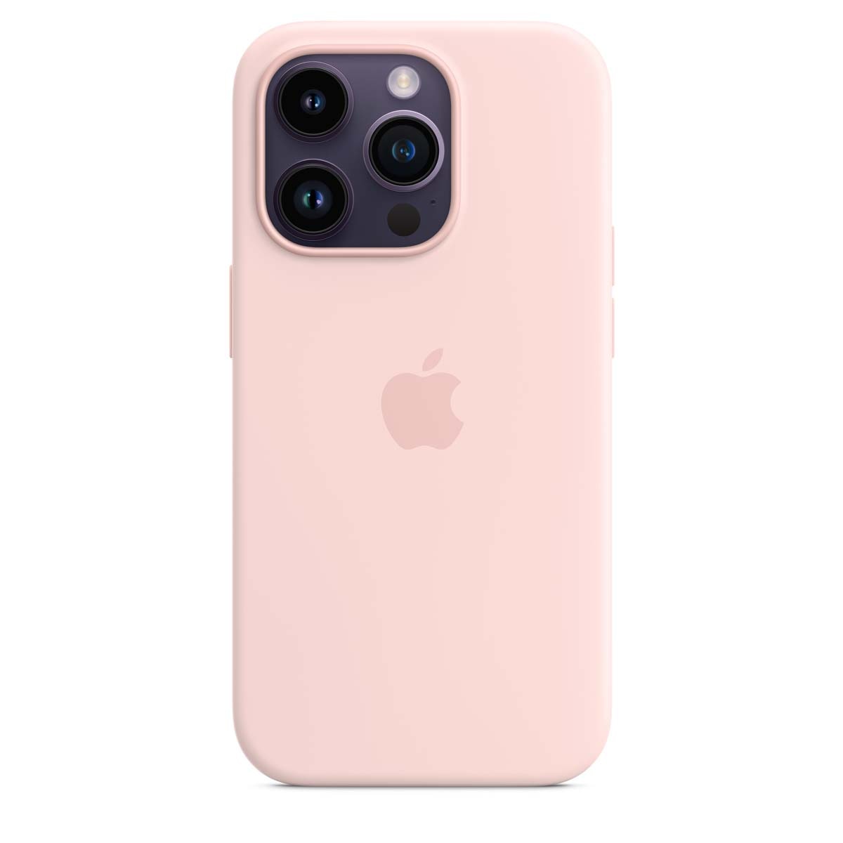 Funda de silicona Rosa caliza con MagSafe para el iPhone 14 Pro Pink-1